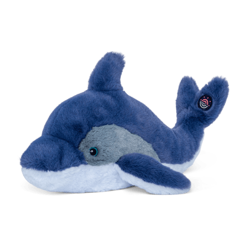 Dolphin tracking plush Angle View