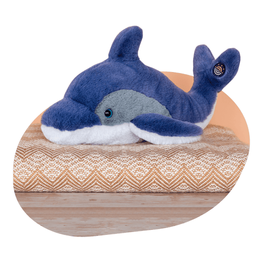 Dolphin tracking plush view