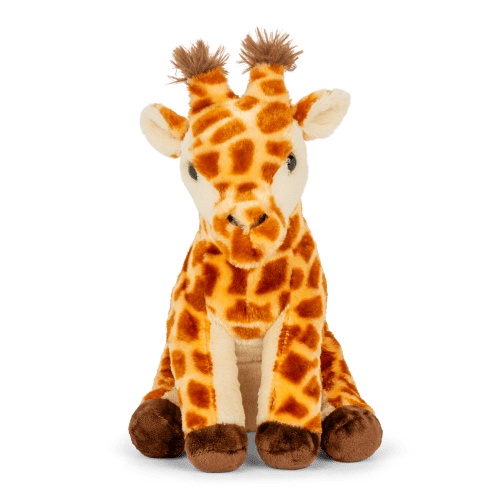 Giraffe tracking plush front view