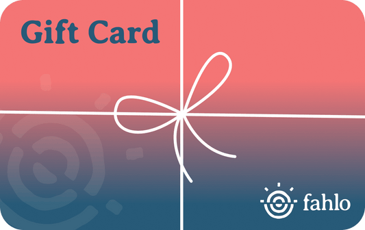 Fahlo gift card image.