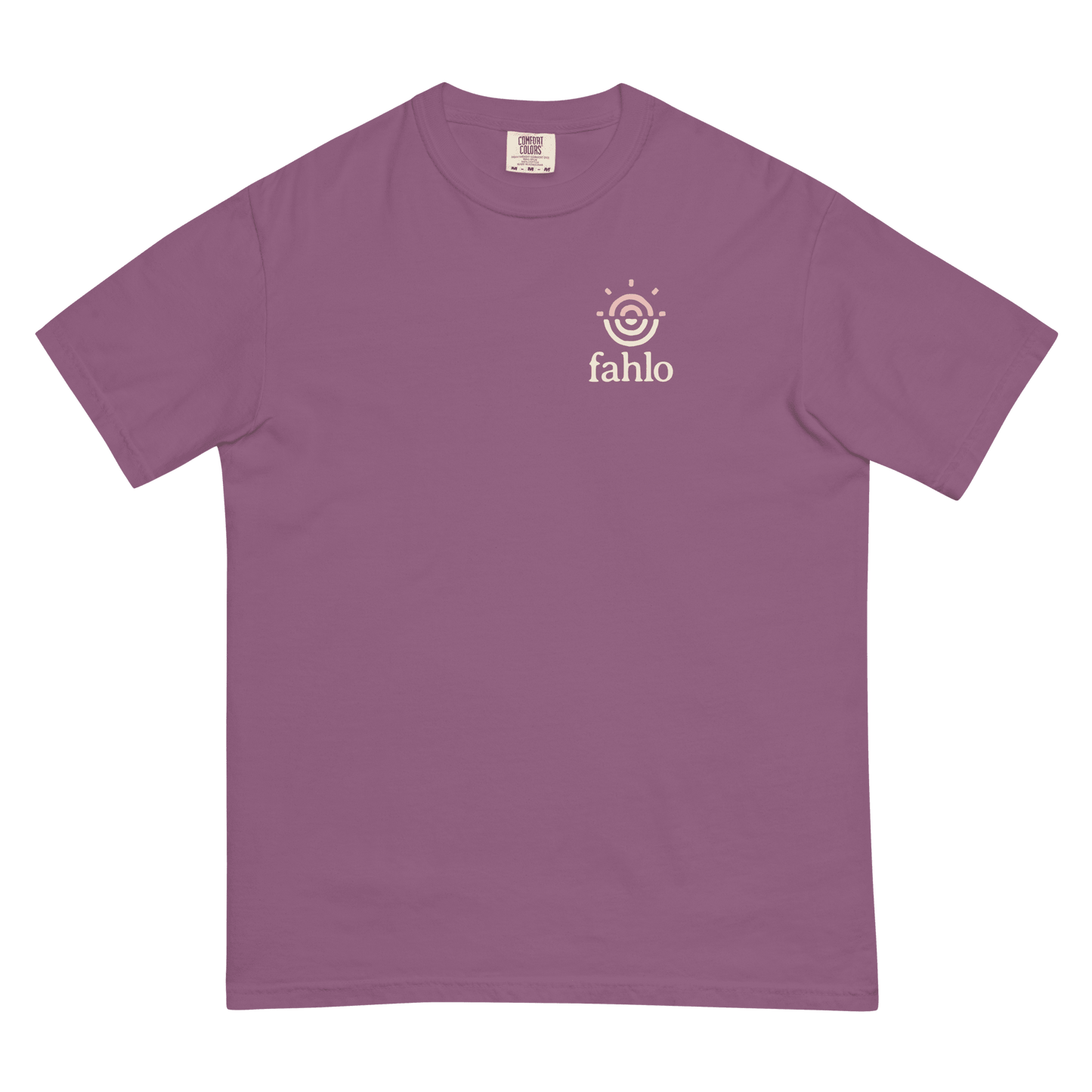 Unisex blue spruce t-shirt front view