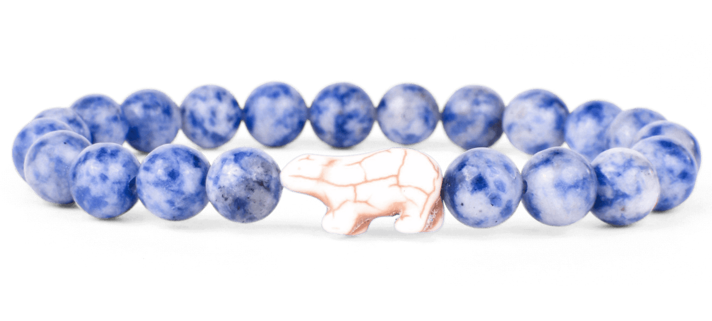 Fahlo Igloo Blue Polar Bear Bracelet