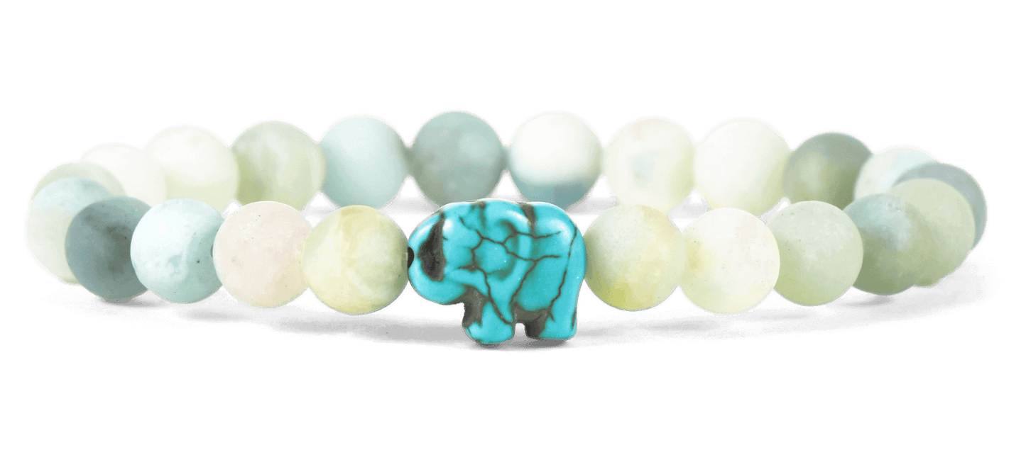 Fahlo Sky Stone Elephant Tracking Bracelet 