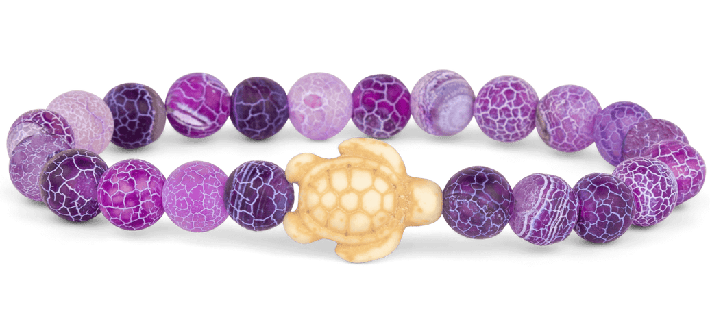 The Journey Bracelet - Coral Reef Violet