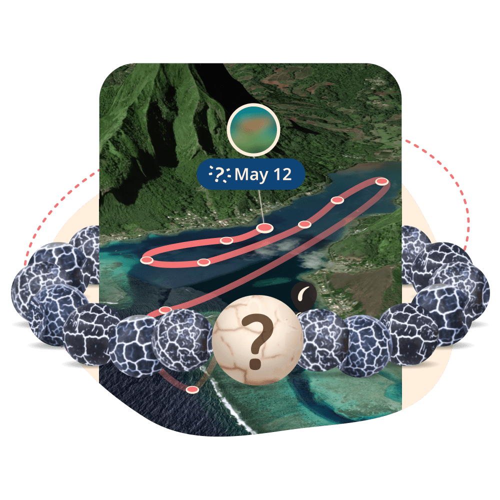 The Mystery Bracelet - Deep Blue
