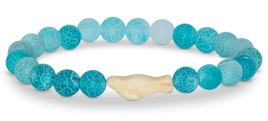 The Glide Bracelet - Aqua Blue