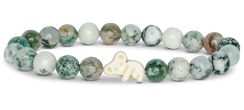 The Lounge Bracelet - Eucalyptus Green