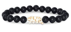 The Prowl Bracelet - Lava Stone