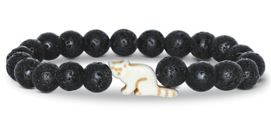 The Dash Bracelet - Lava Stone