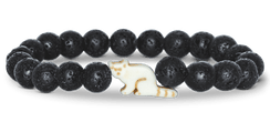 The Dash Bracelet - Lava Stone