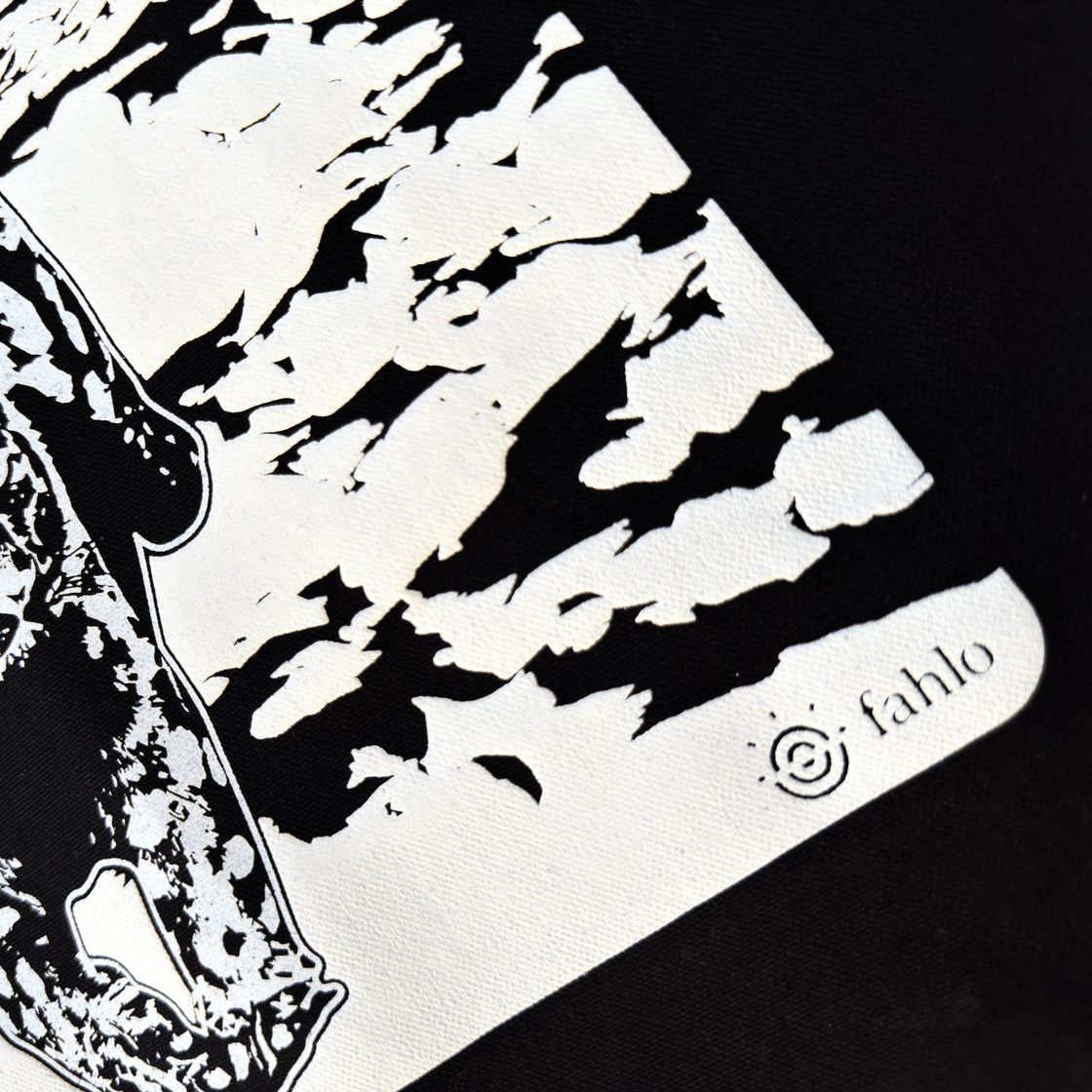 Snow Leopard Canvas Tote - 4