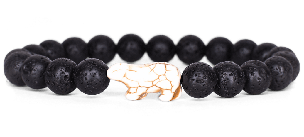The Venture Bracelet - Lava Stone