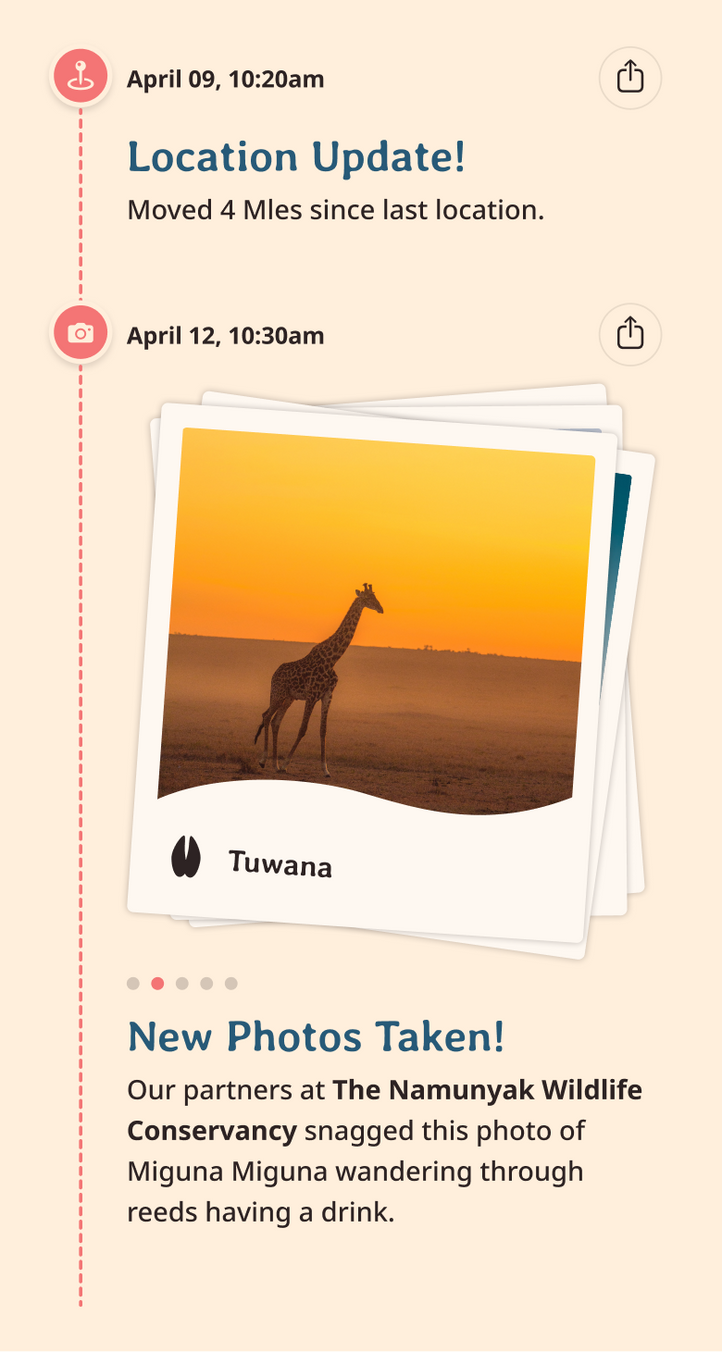 giraffe app updates content body image