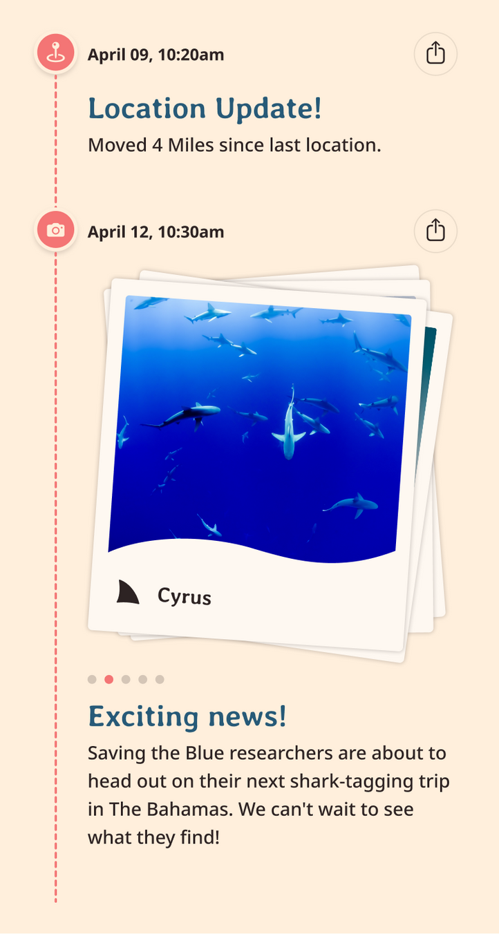 shark app updates content body image