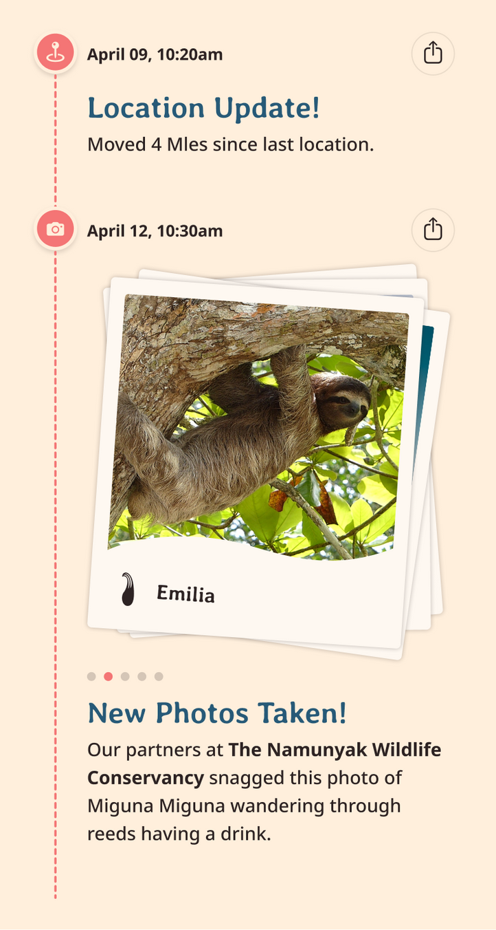 sloth app updates content body image