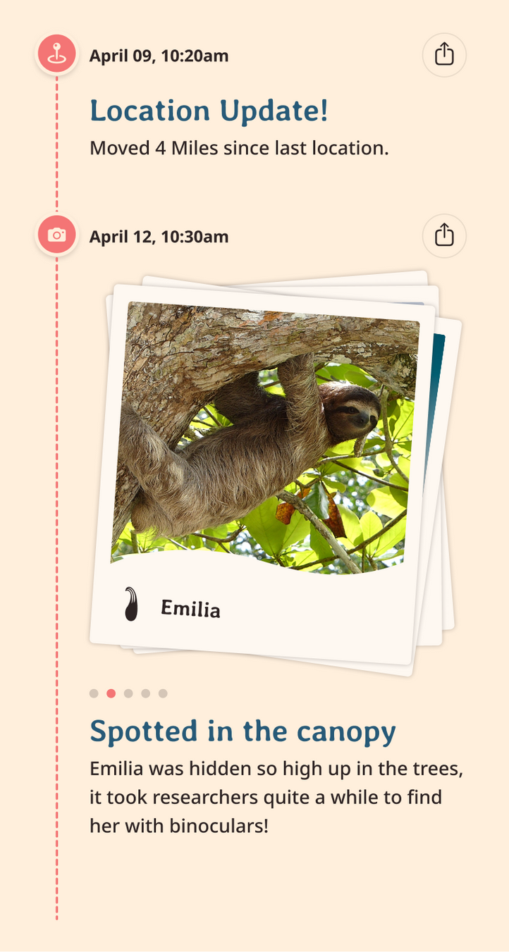 sloth app updates content body image