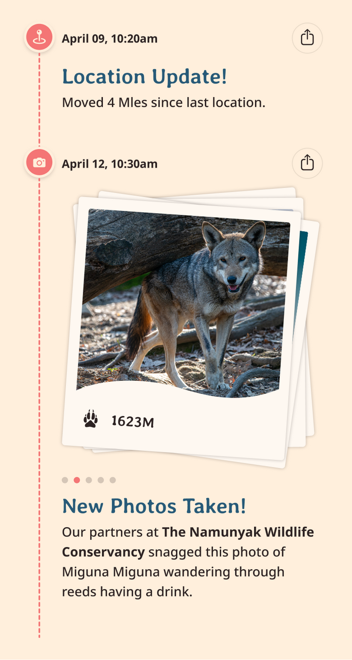 wolf app updates content body image