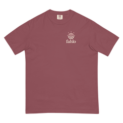 Brick tee front and sleeves