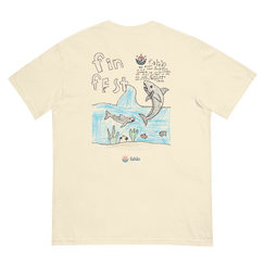 Back view ivory tee