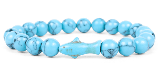 Fahlo Crystal Blue Shark Tracking Bracelet