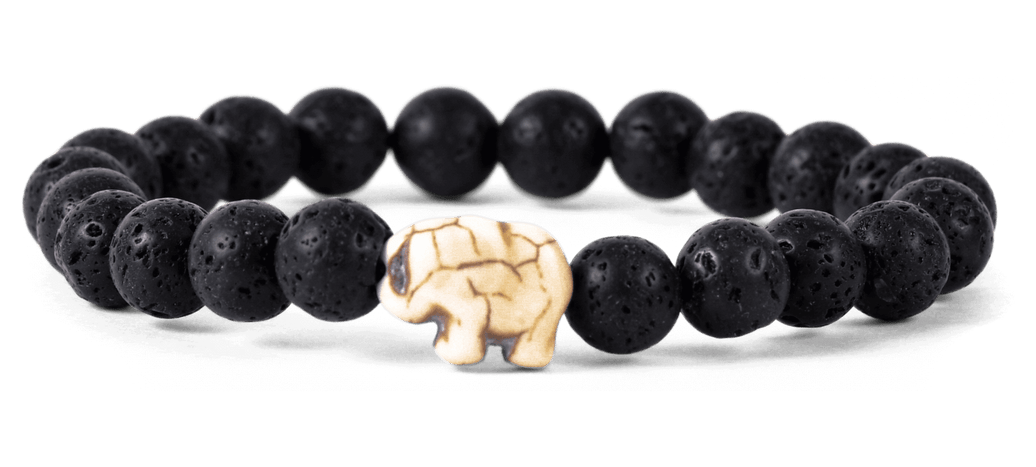 The Expedition Bracelet - Lava Stone