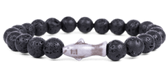 The Voyage Bracelet - Lava Stone