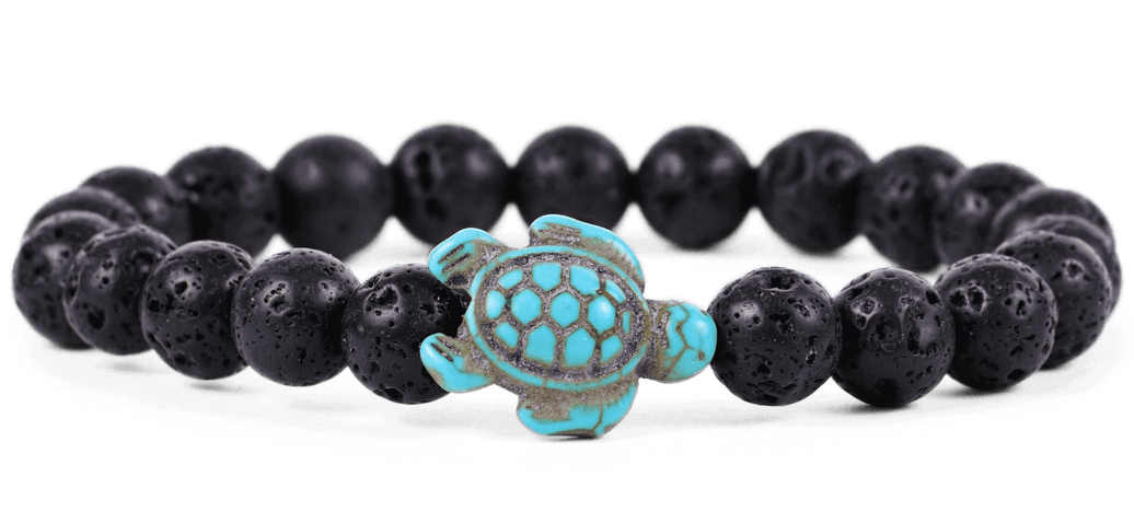 The Journey Bracelet - Lava Stone