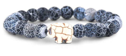 Fahlo River Blue Elephant Tracking Bracelet 