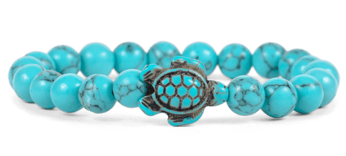 Fahlo Crystal Blue Sea Turtle Bracelet
